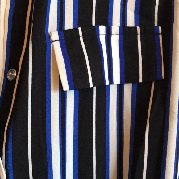 City Chic | BNWT | Hampton Longline Stripe Top Shirtdress | Cobalt | RRP $125 - Picture 9 of 14